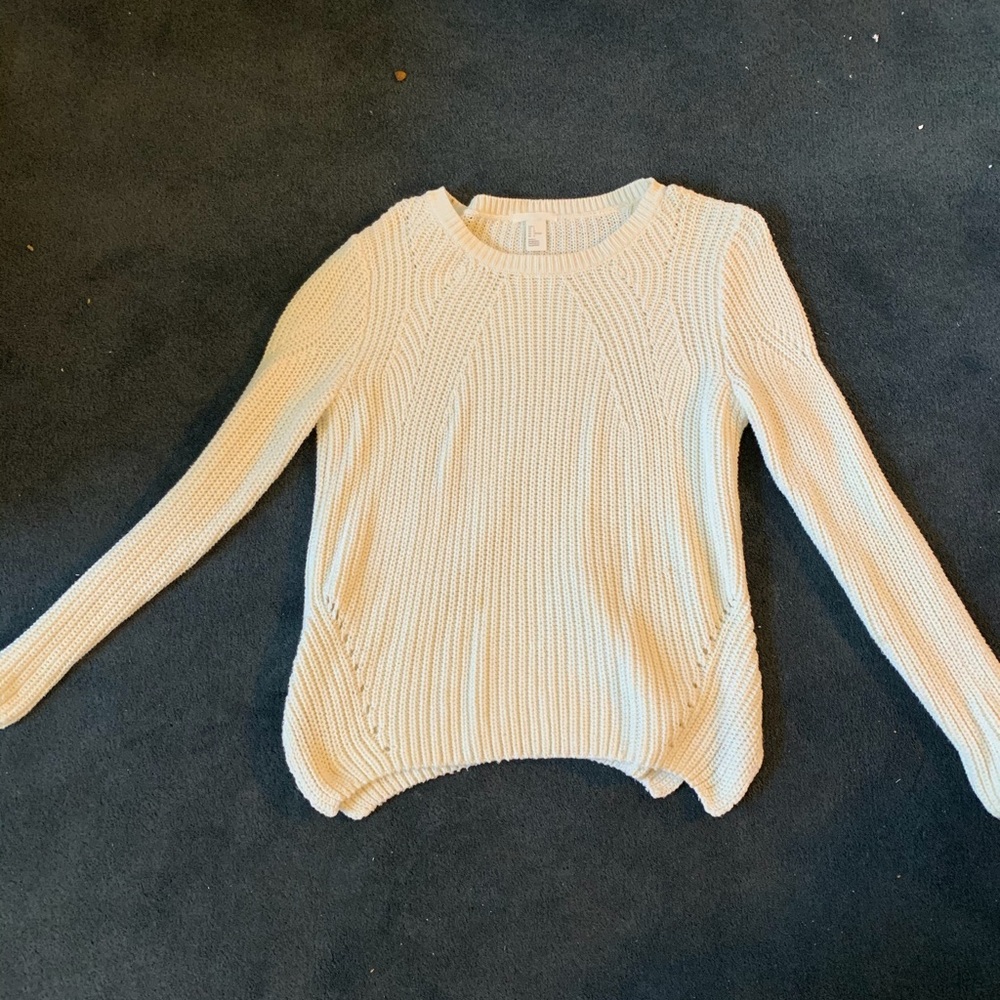 Light off white cream colored sweater
